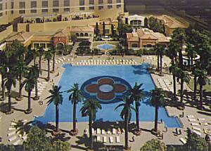 Artists conception of the poll area at the Bellagio Resort